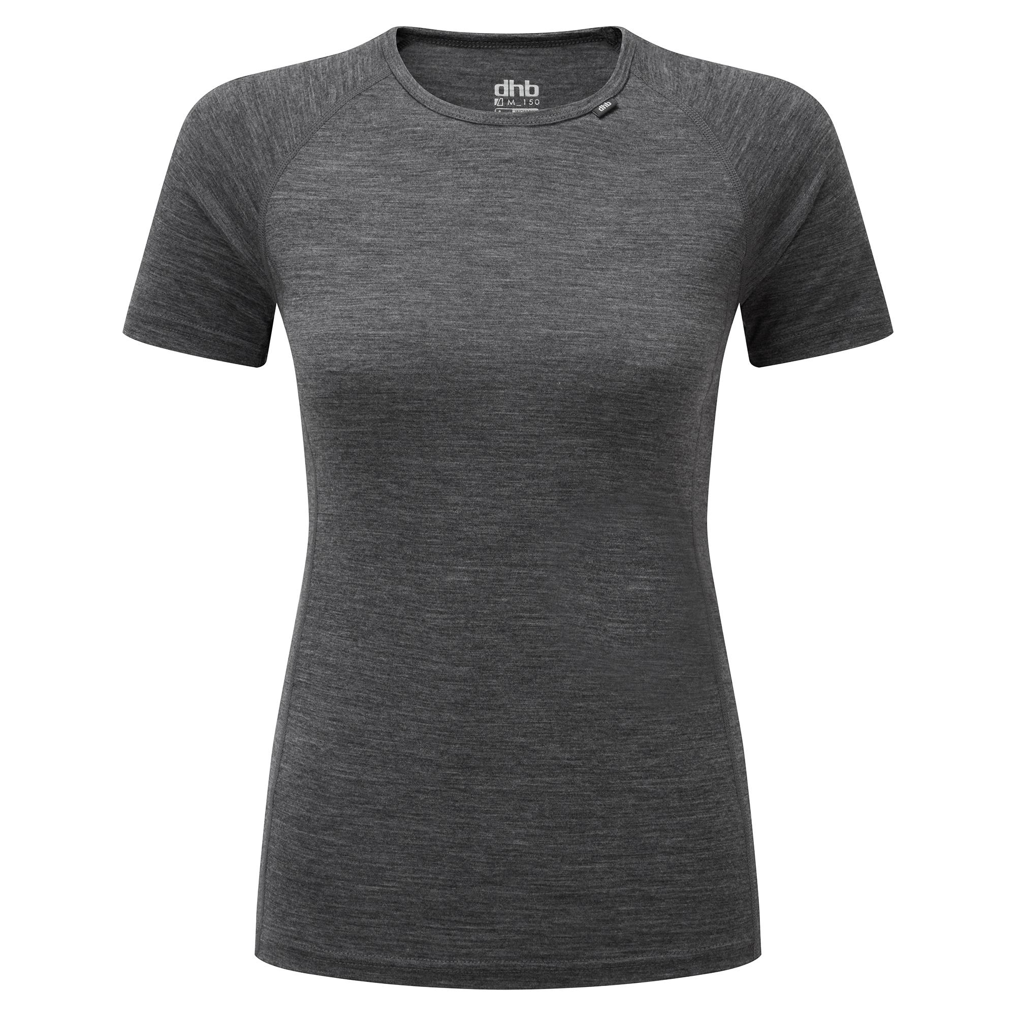 Click to view product details and reviews for Dhb Womens Merino Short Sleeve Base Layer M 150 Grey Marl.