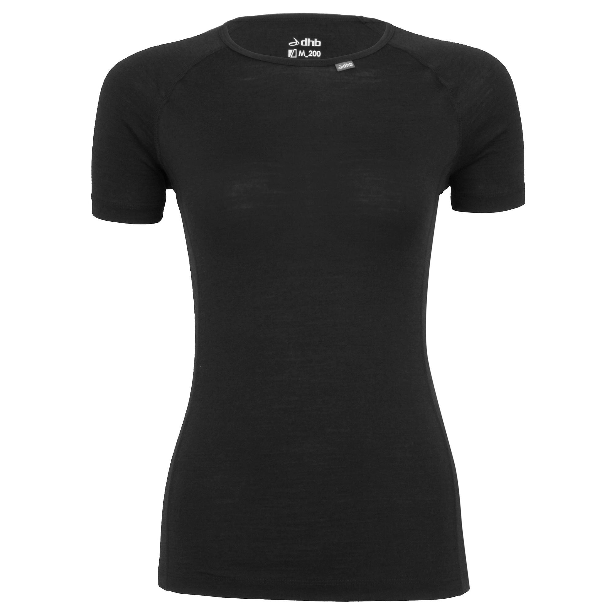 Click to view product details and reviews for Dhb Womens Merino Short Sleeve Base Layer M 200 Dark Grey.