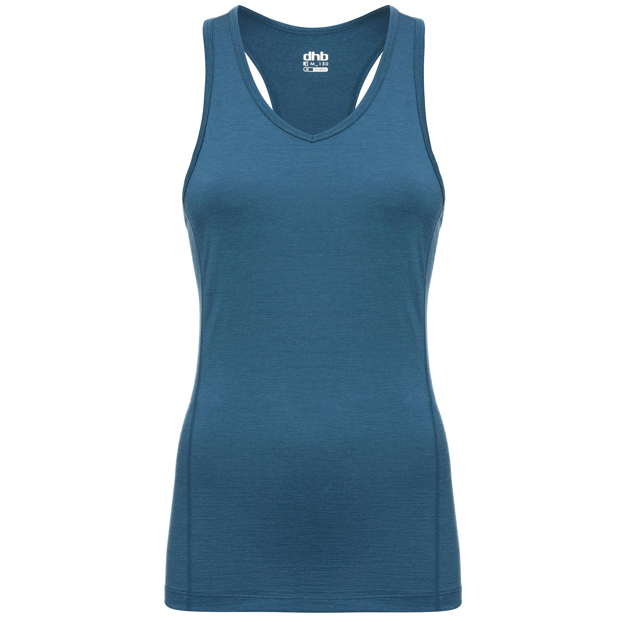 Click to view product details and reviews for Dhb Womens Merino Sleeveless Base Layer M 150 Teal.