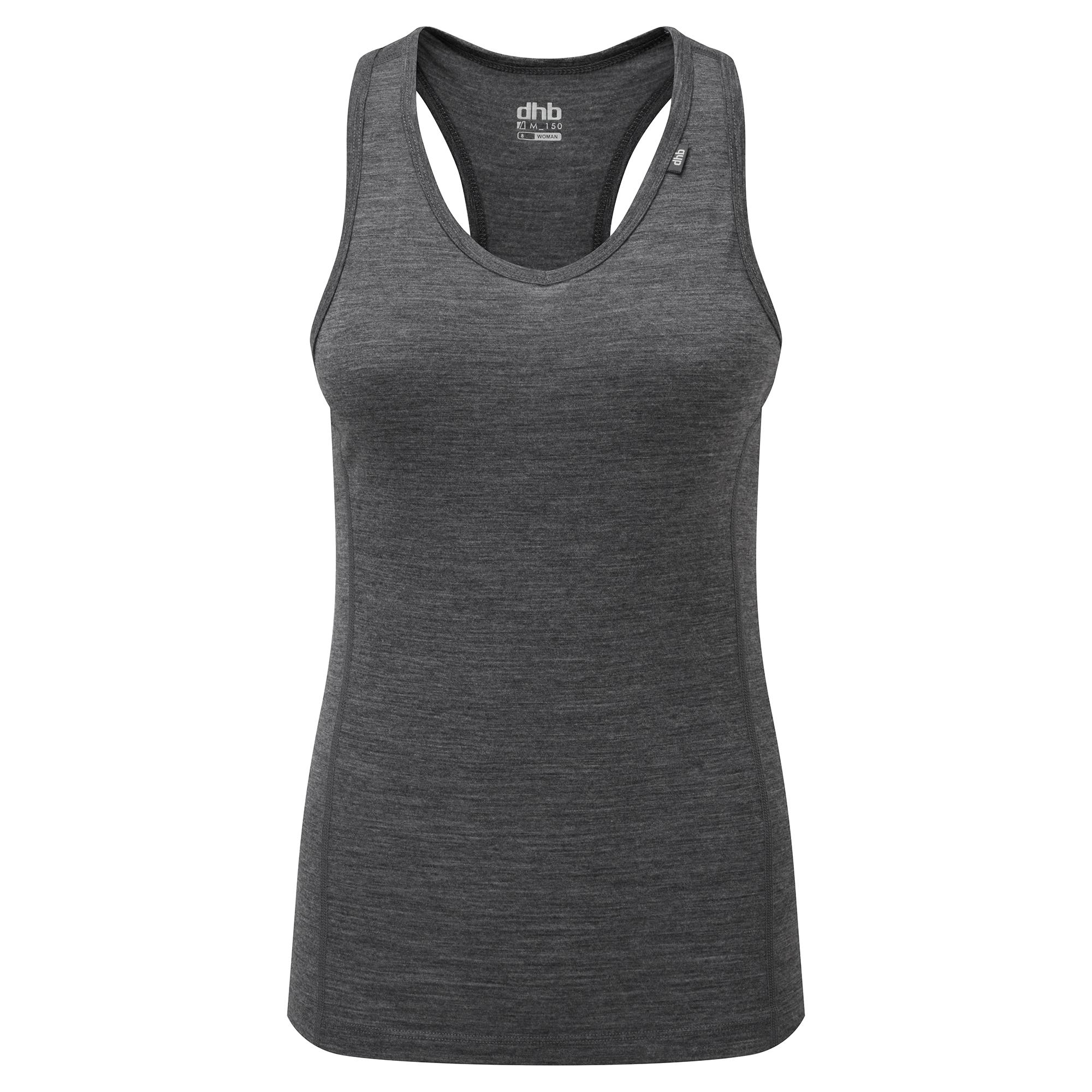 Click to view product details and reviews for Dhb Womens Merino Sleeveless Base Layer M 150 Grey Marl.