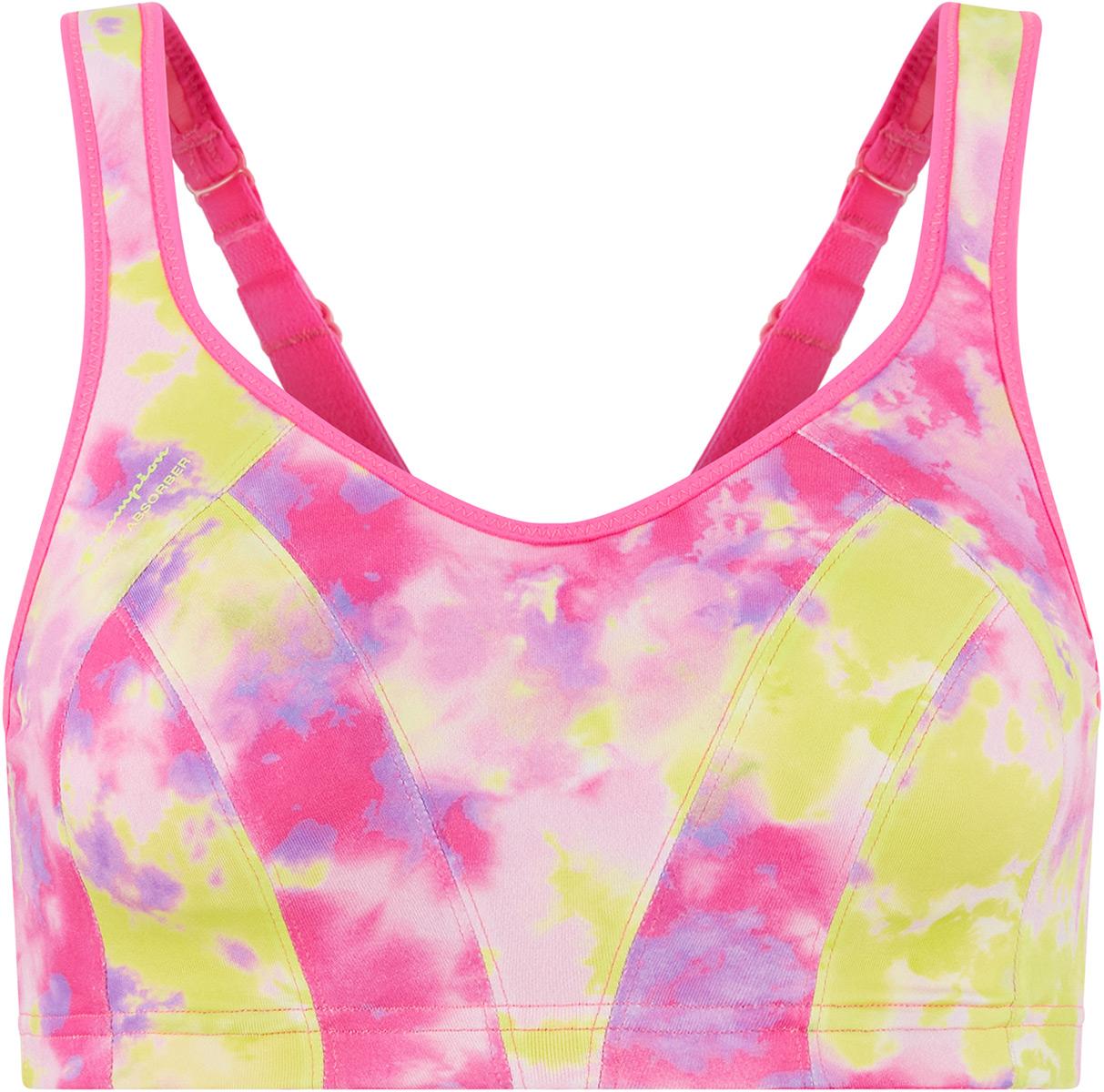 Click to view product details and reviews for Shock Absorber Active Multi Sports Bra Pink Tie Dye.