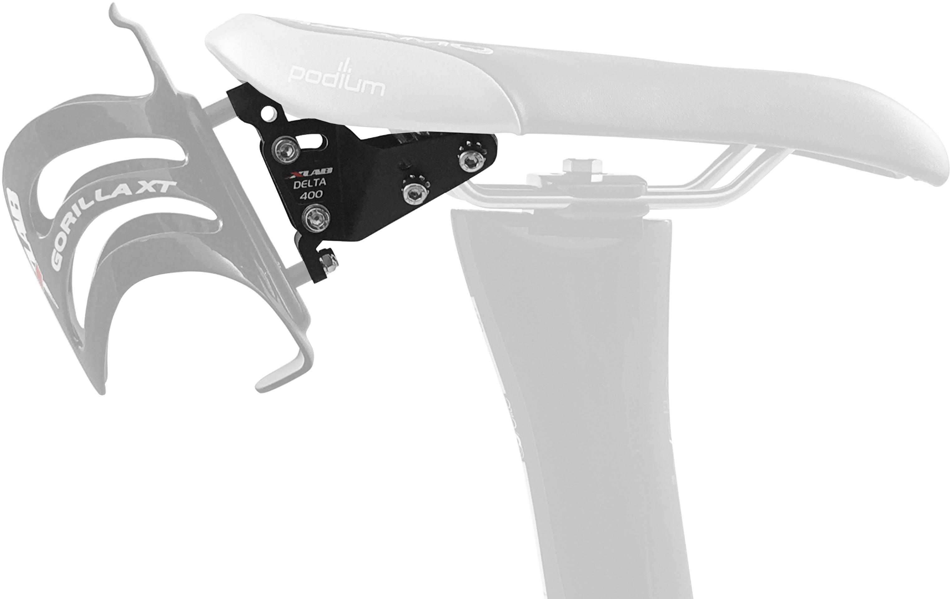 XLAB Delta 400 Saddle Mounted Bottle Cage Wiggle