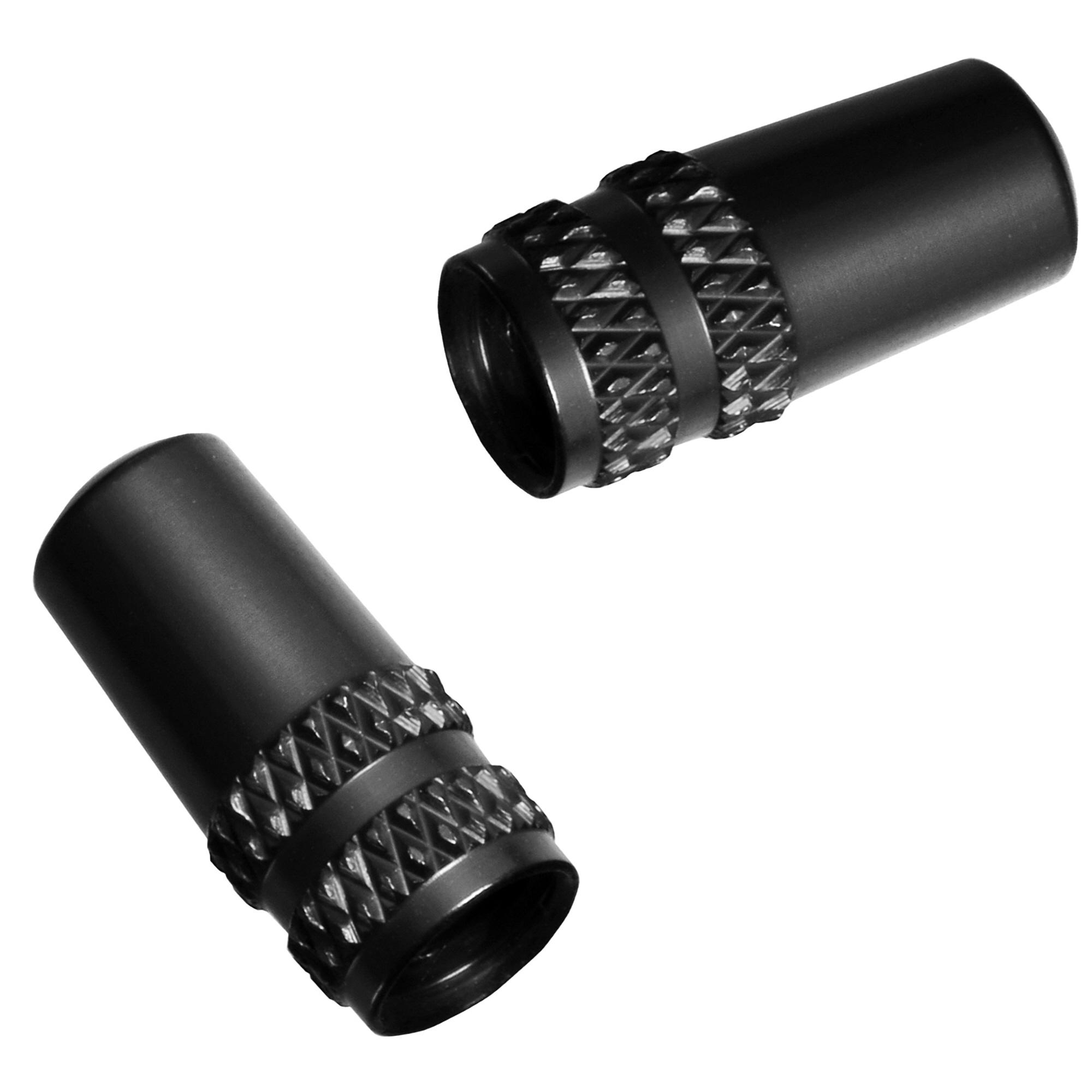 Click to view product details and reviews for Lifeline Alloy Valve Caps Pair Black.