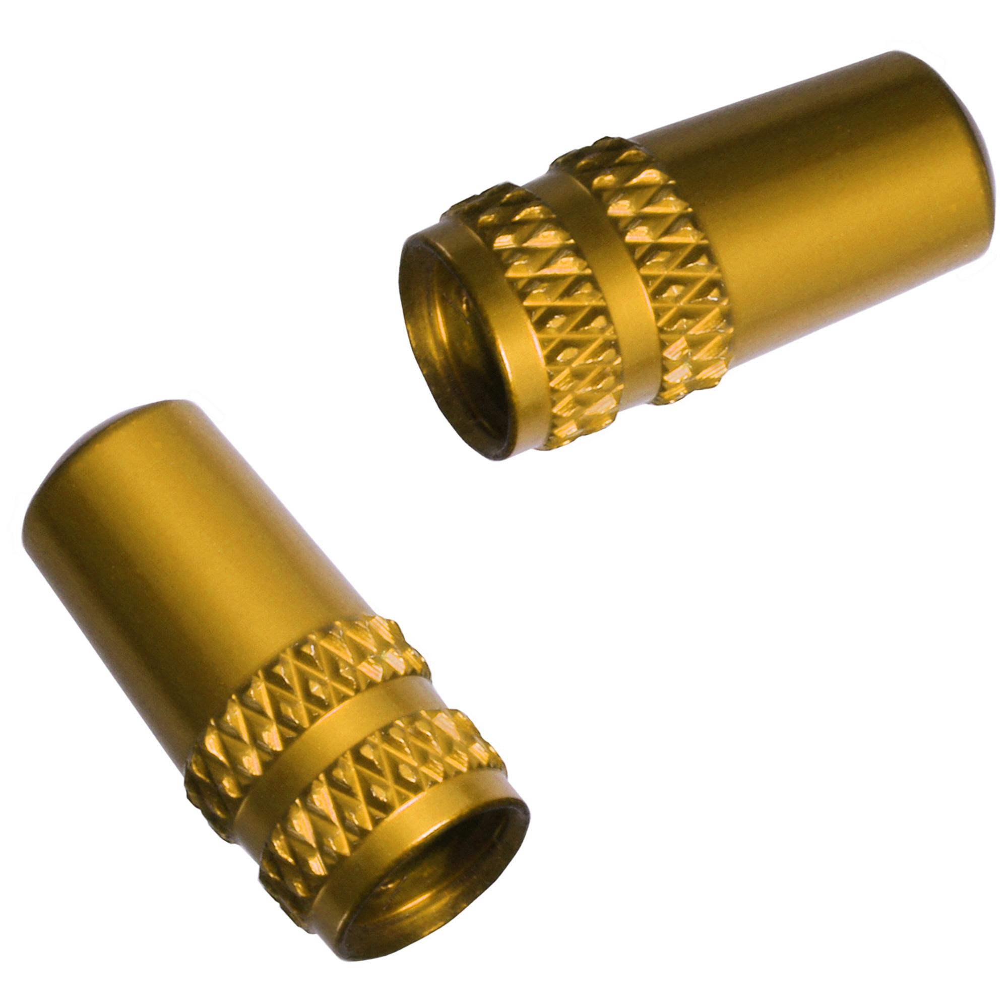 Click to view product details and reviews for Lifeline Alloy Valve Caps Pair Gold.