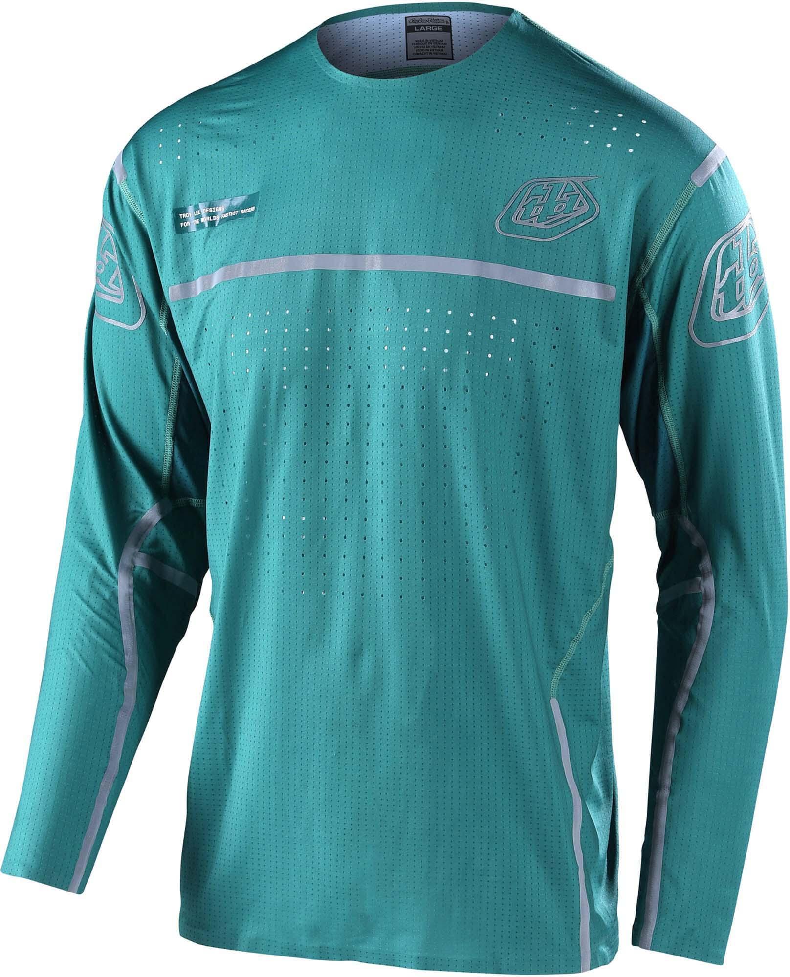 Click to view product details and reviews for Troy Lee Designs Sprint Ultra Jersey Lines Ivy White.