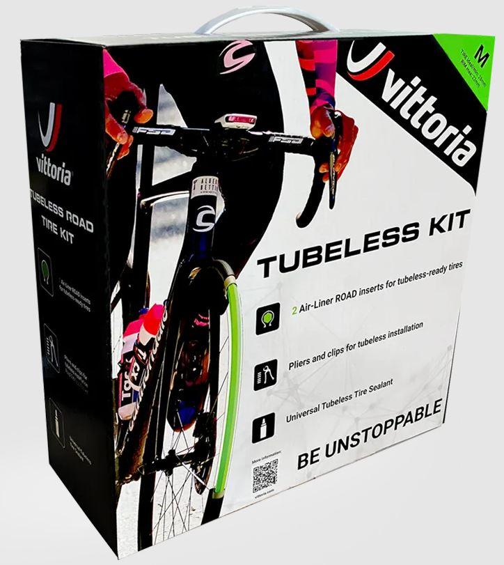 Click to view product details and reviews for Vitorria 700c Tubeless Road Kit Green.
