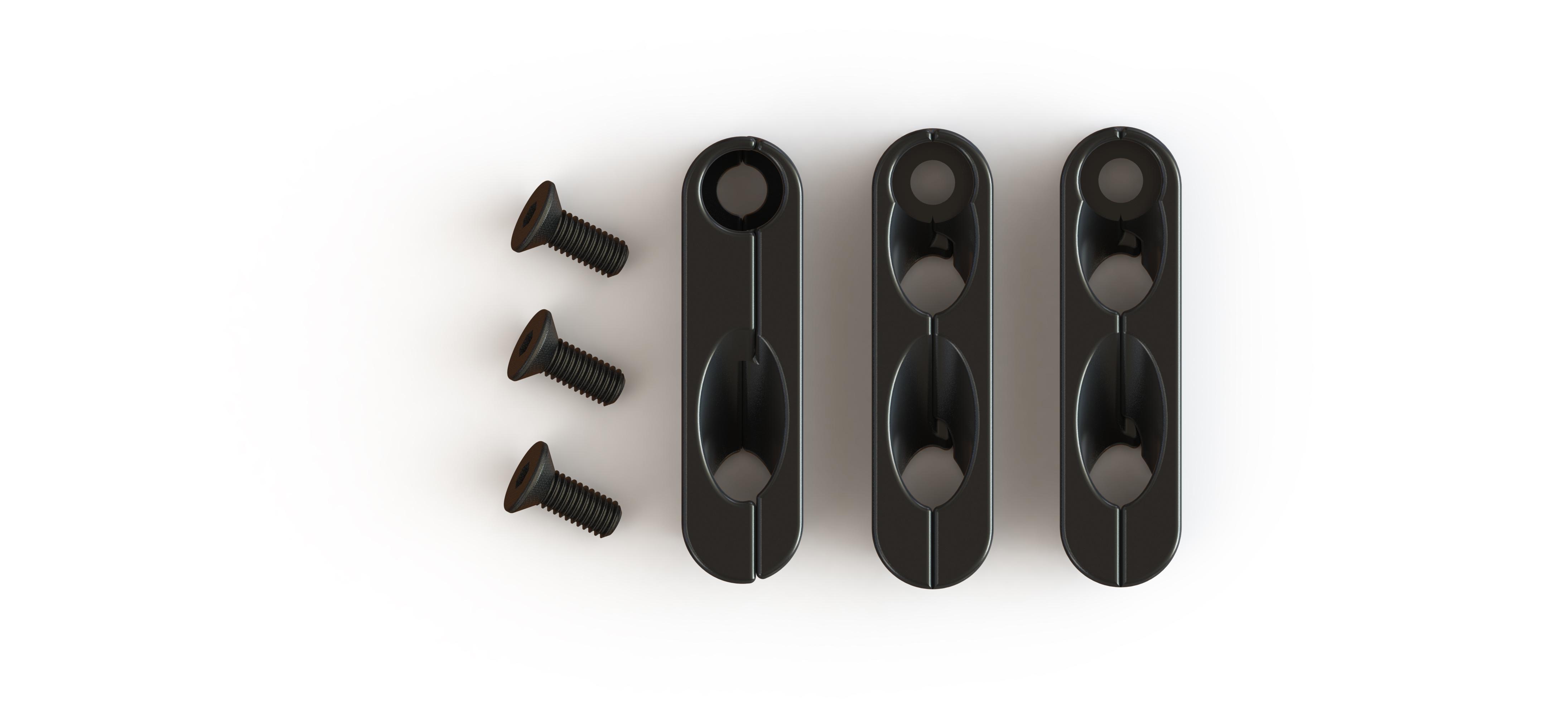 Click to view product details and reviews for Digger V3 Cable Guide Kit Black.