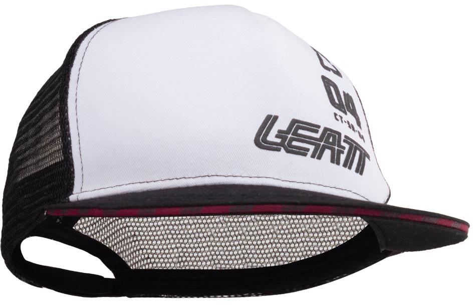 Click to view product details and reviews for Leatt Trucker Cap Black White.
