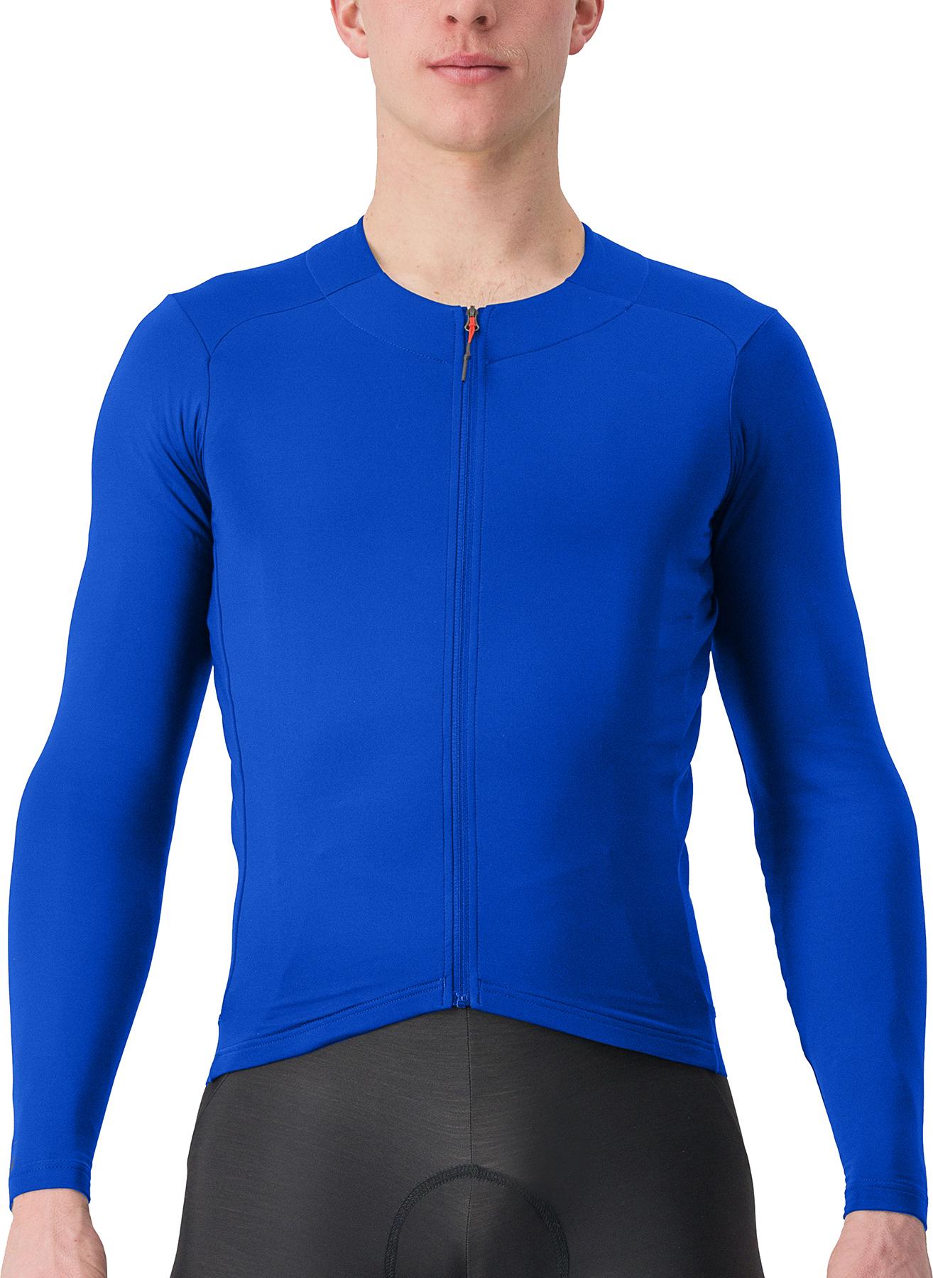 Click to view product details and reviews for Castelli Fly Long Sleeve Jersey Vivid Blue.