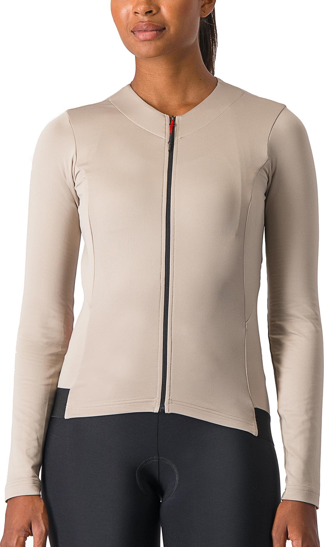 Click to view product details and reviews for Castelli Womens Fly Thermal Long Sleeve Jersey Clay.