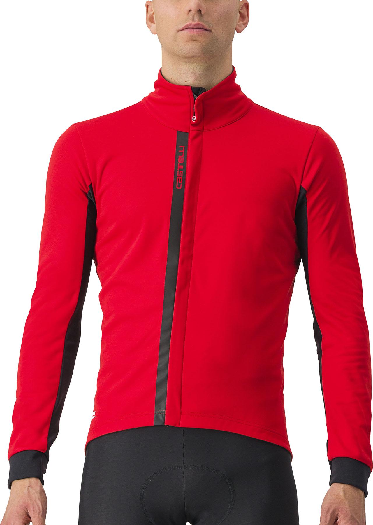 Click to view product details and reviews for Castelli Entrata Jacket Red Black Light Black.