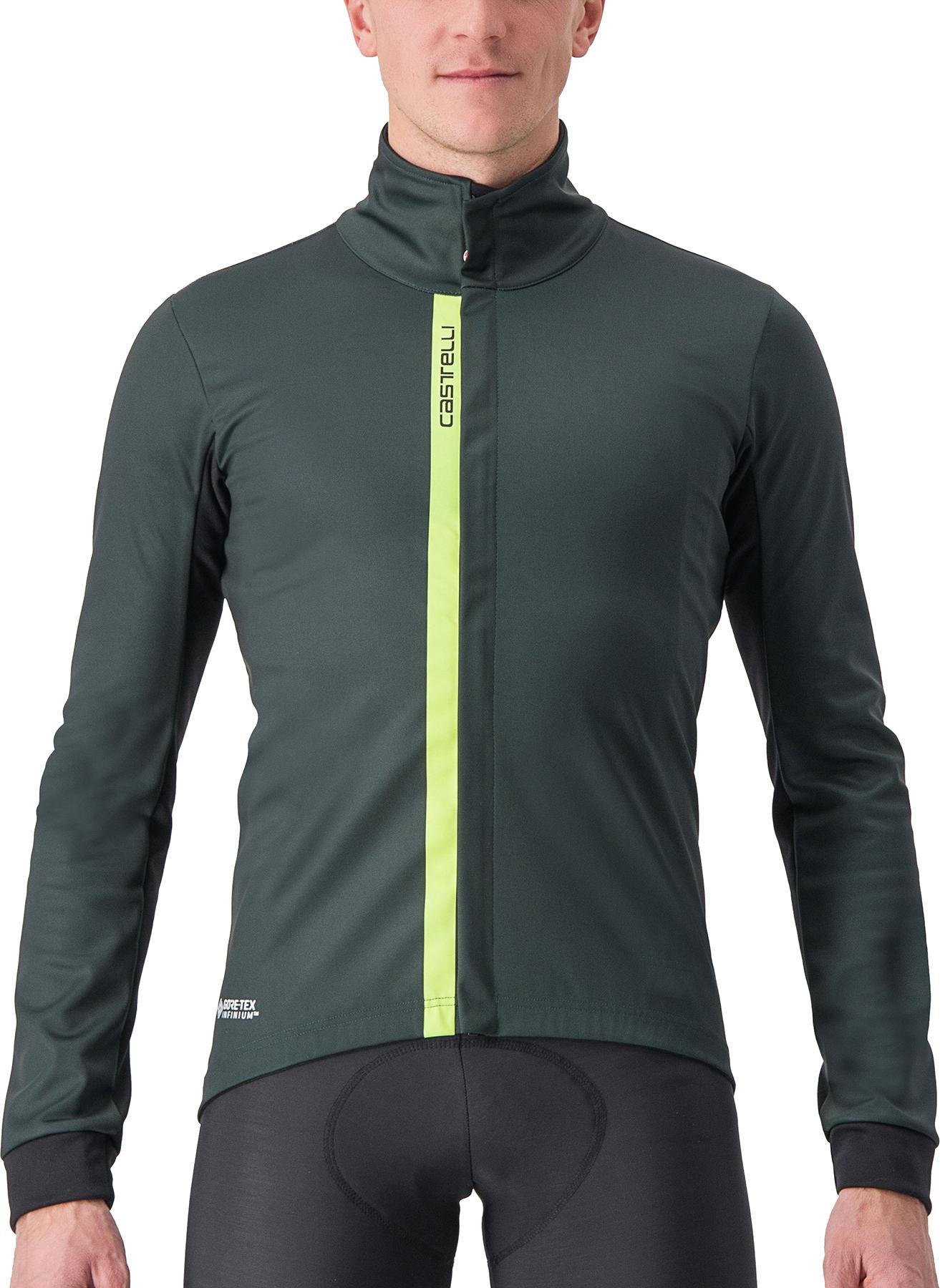 Click to view product details and reviews for Castelli Entrata Jacket Rover Green Yellow Light Black.