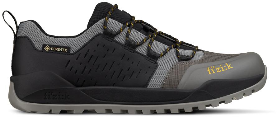 Click to view product details and reviews for Fizik Ergolace X2 Gtx Clip In Shoes Grey Black.