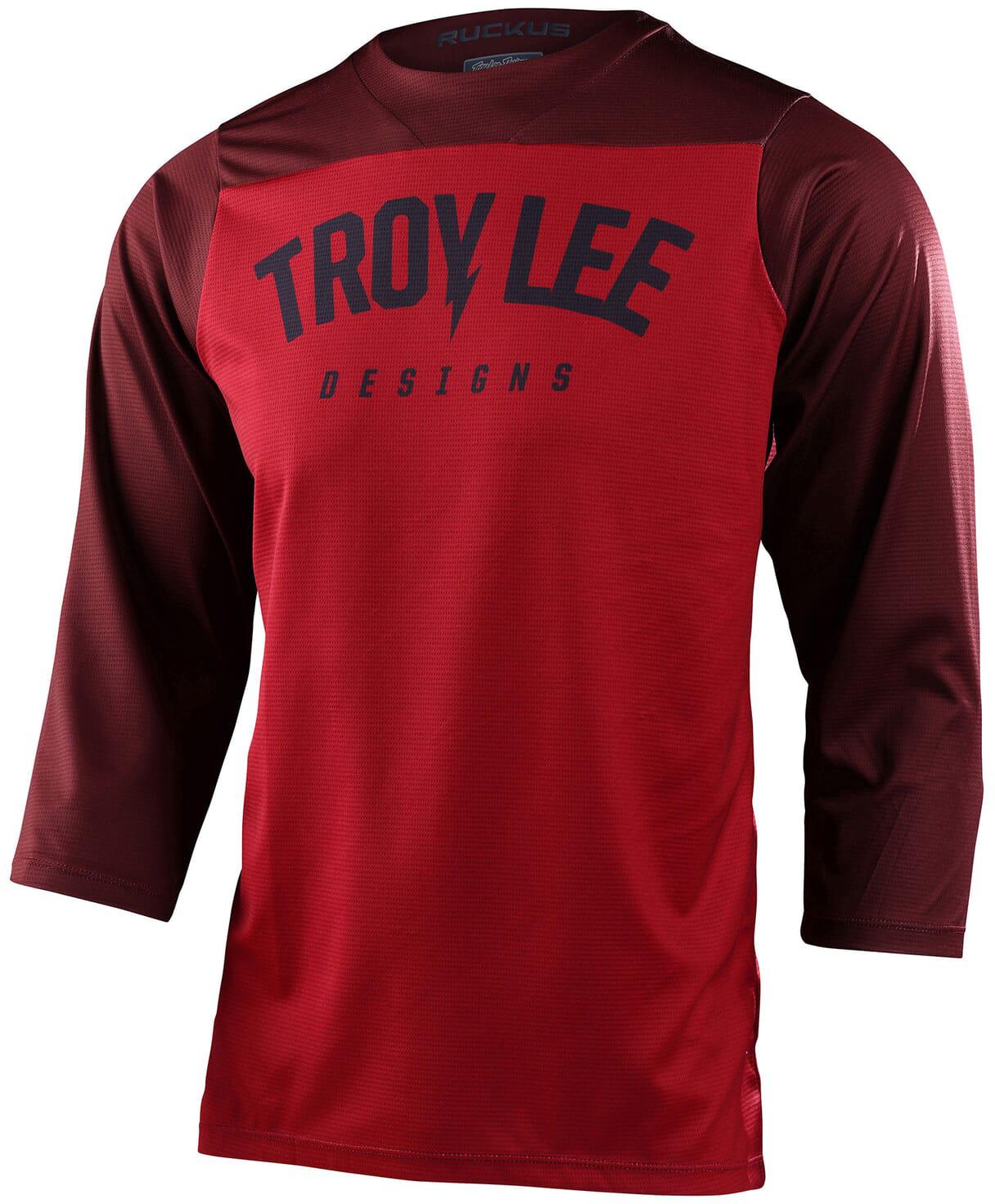Click to view product details and reviews for Troy Lee Designs Ruckus 3 4 Jersey Camber Oxblood.