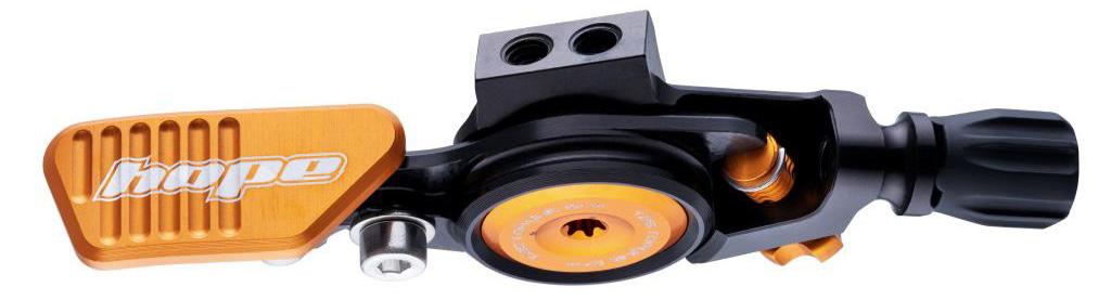 Click to view product details and reviews for Hope Dropper Post Lever Black Orange.