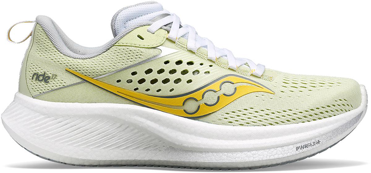 Click to view product details and reviews for Saucony Womens Ride 17 Running Shoes Fern Cloud.