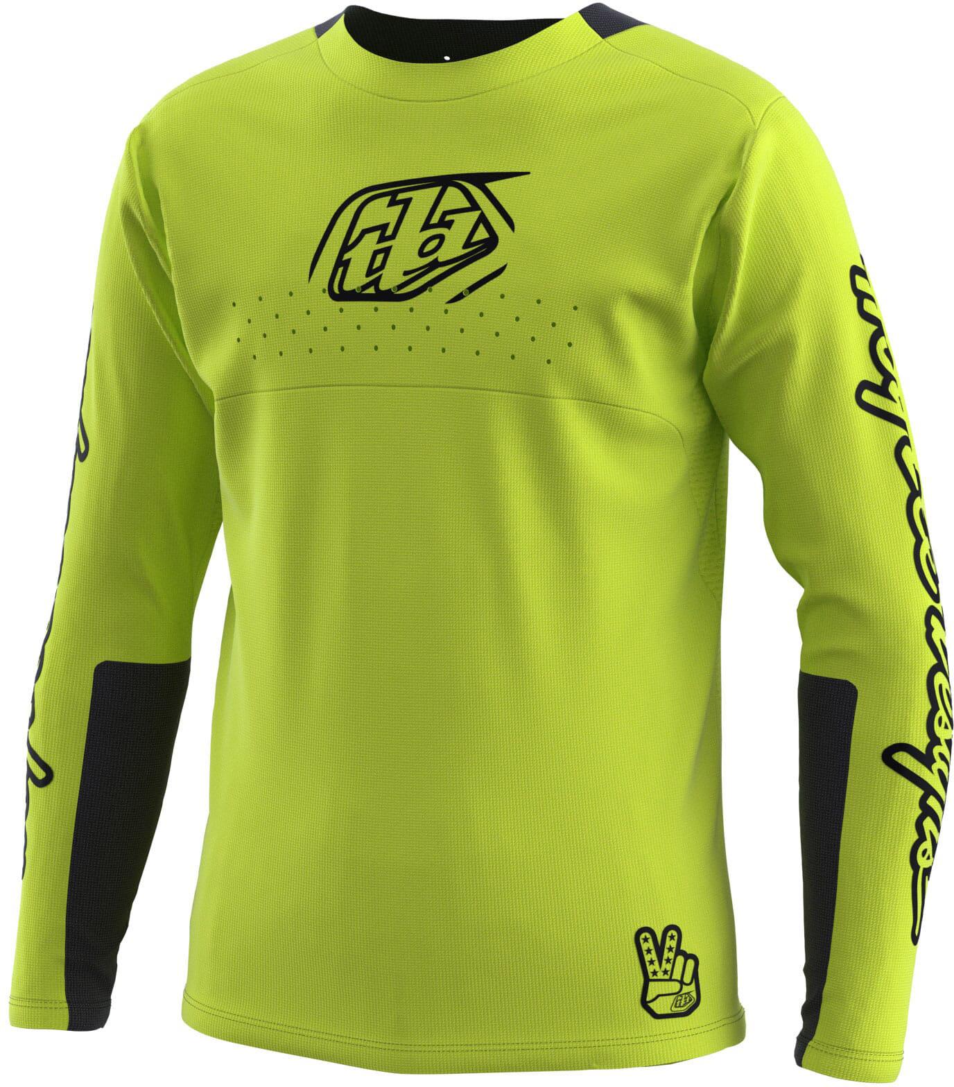 Click to view product details and reviews for Troy Lee Designs Youth Sprint Jersey Richter Icon Yellow.