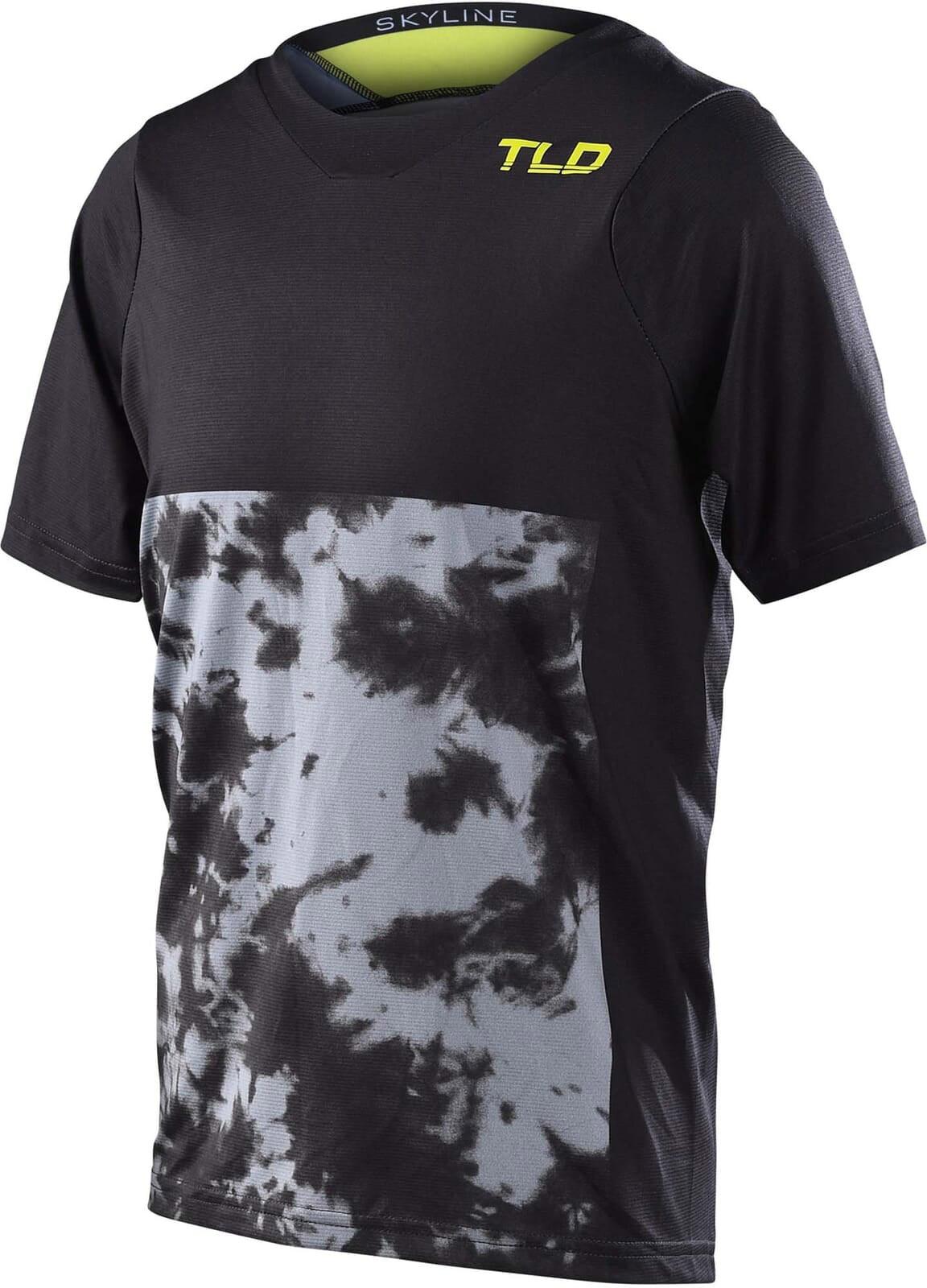 Click to view product details and reviews for Troy Lee Designs Youth Skyline Short Sleeve Jersey Breaks Charcoal.