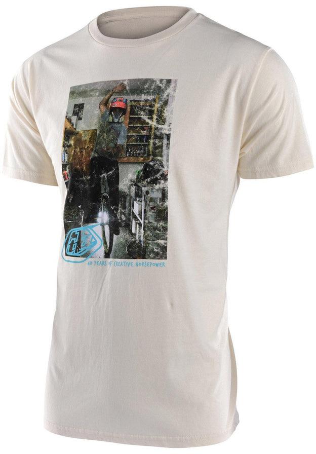 Click to view product details and reviews for Troy Lee Designs 40th Holiday Unicycle Short Sleeve T Shirt Natural.