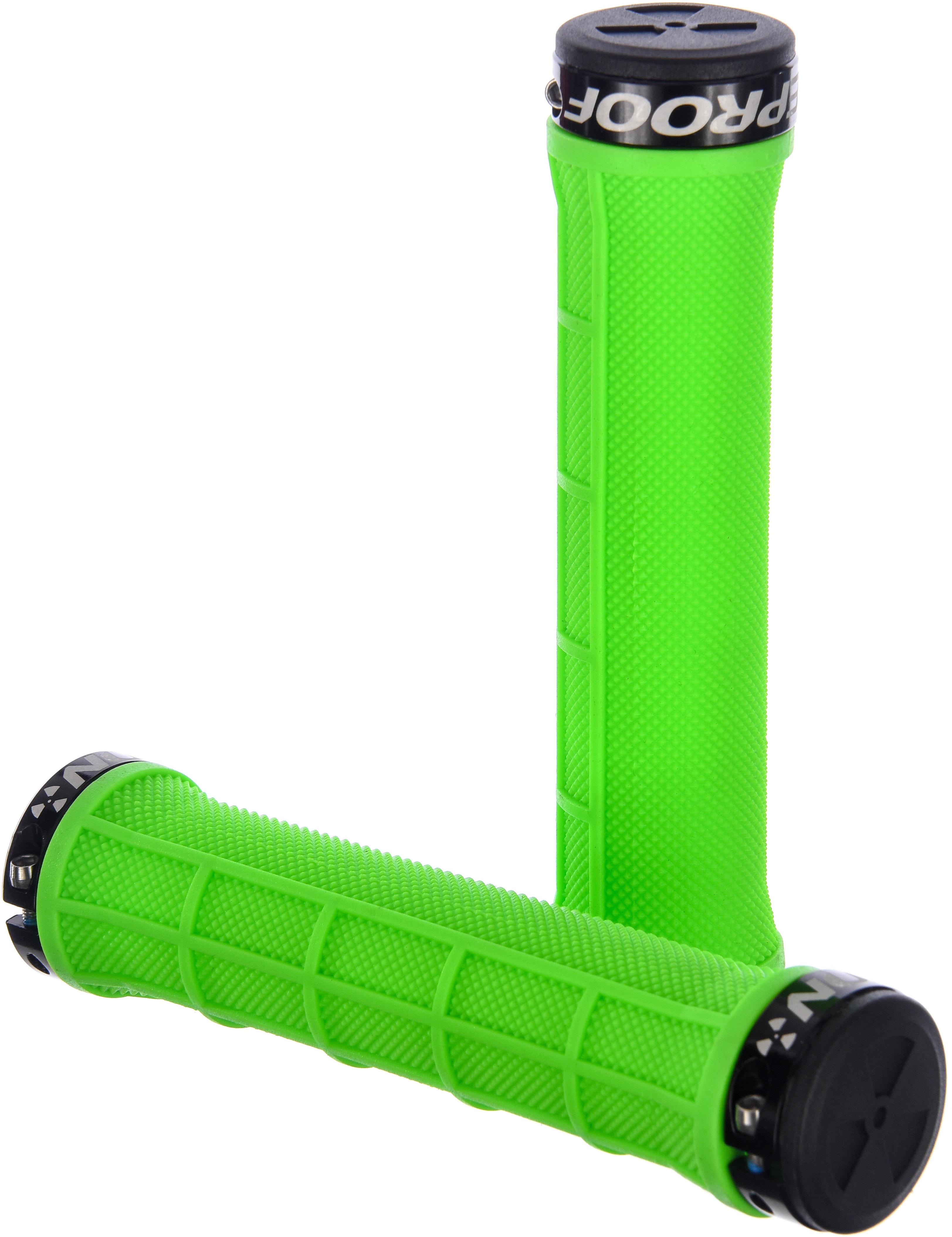 Click to view product details and reviews for Nukeproof Neutron Half Waffle Lock On Grips Green.