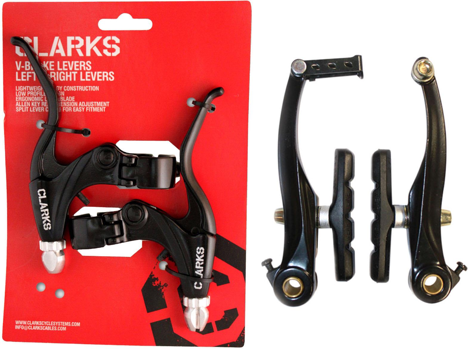 Clarks VBrake Calipers + Levers Set Wiggle
