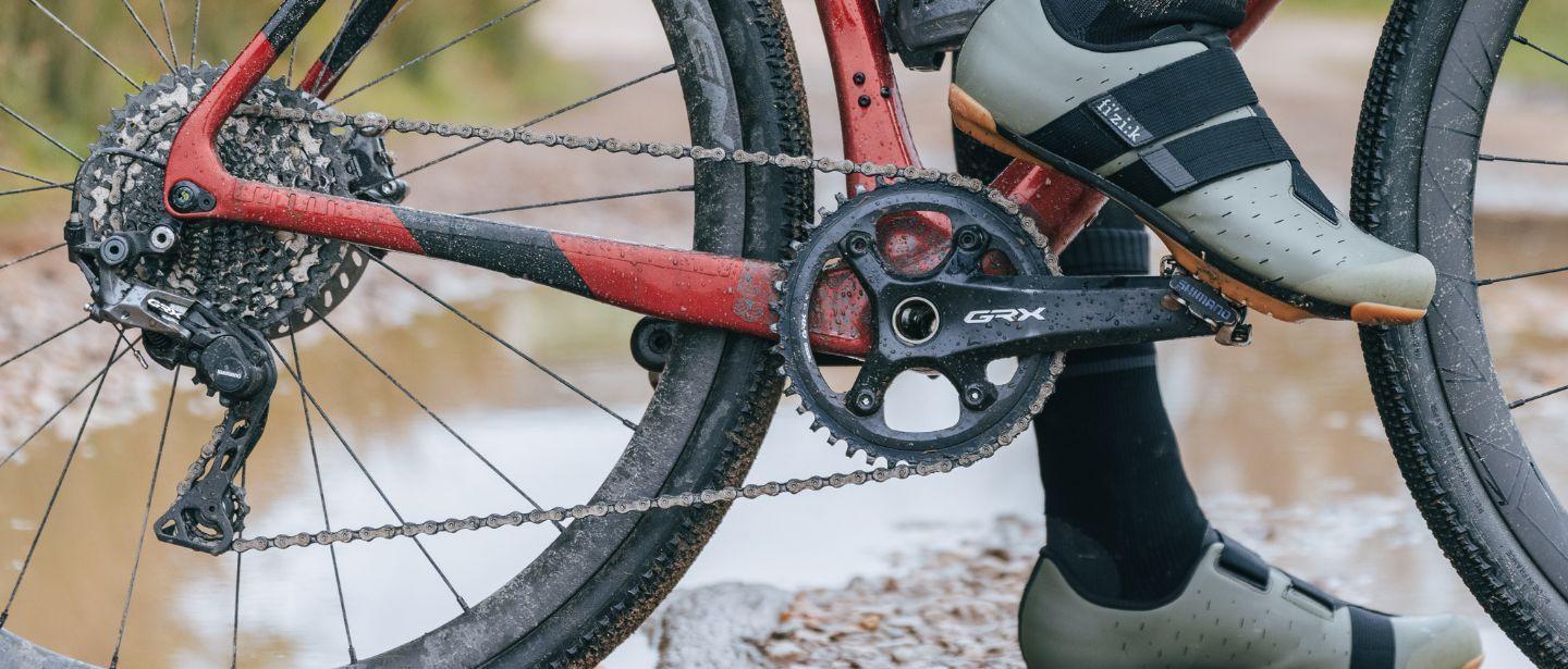 Cassette and online derailleur