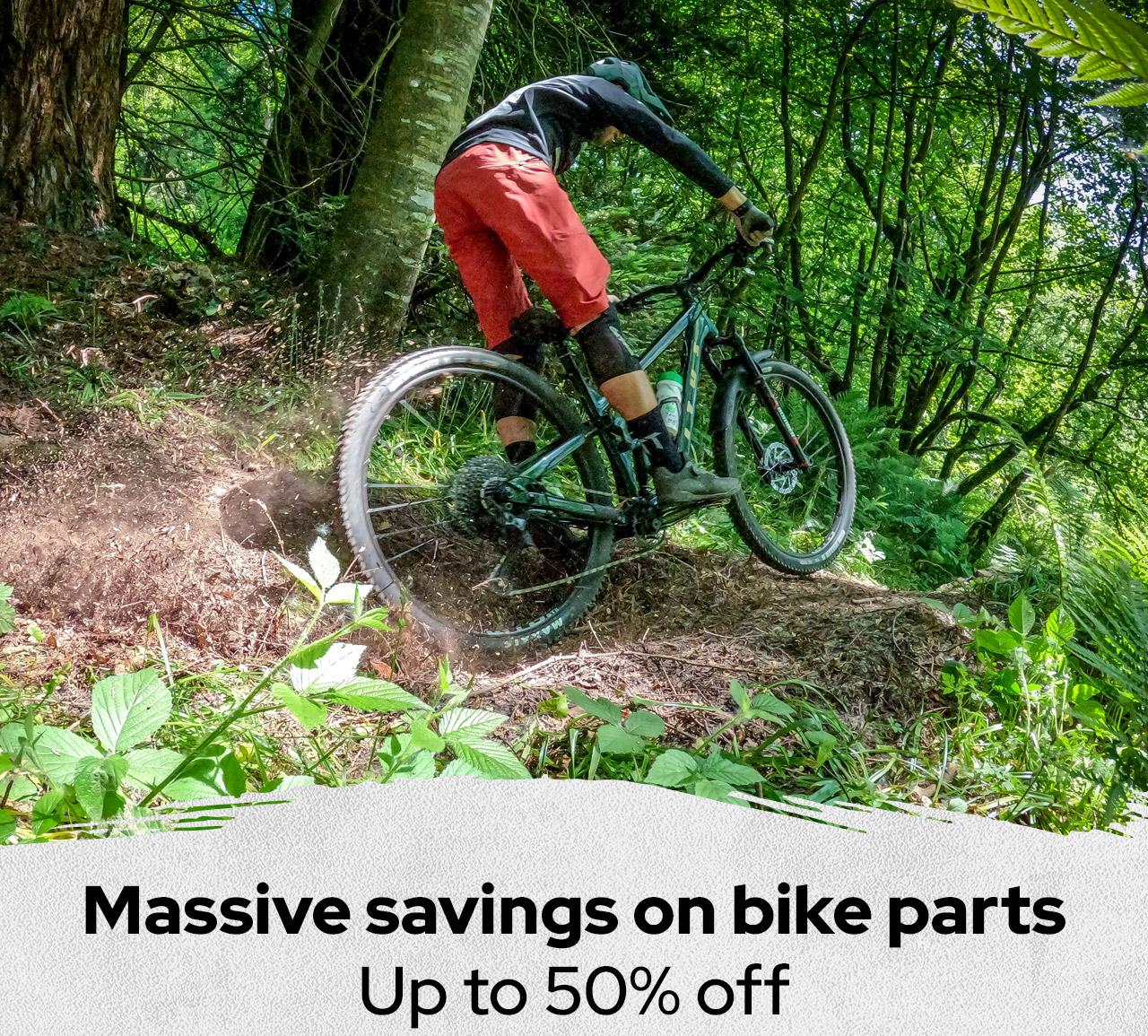 Massive savings on bike parts