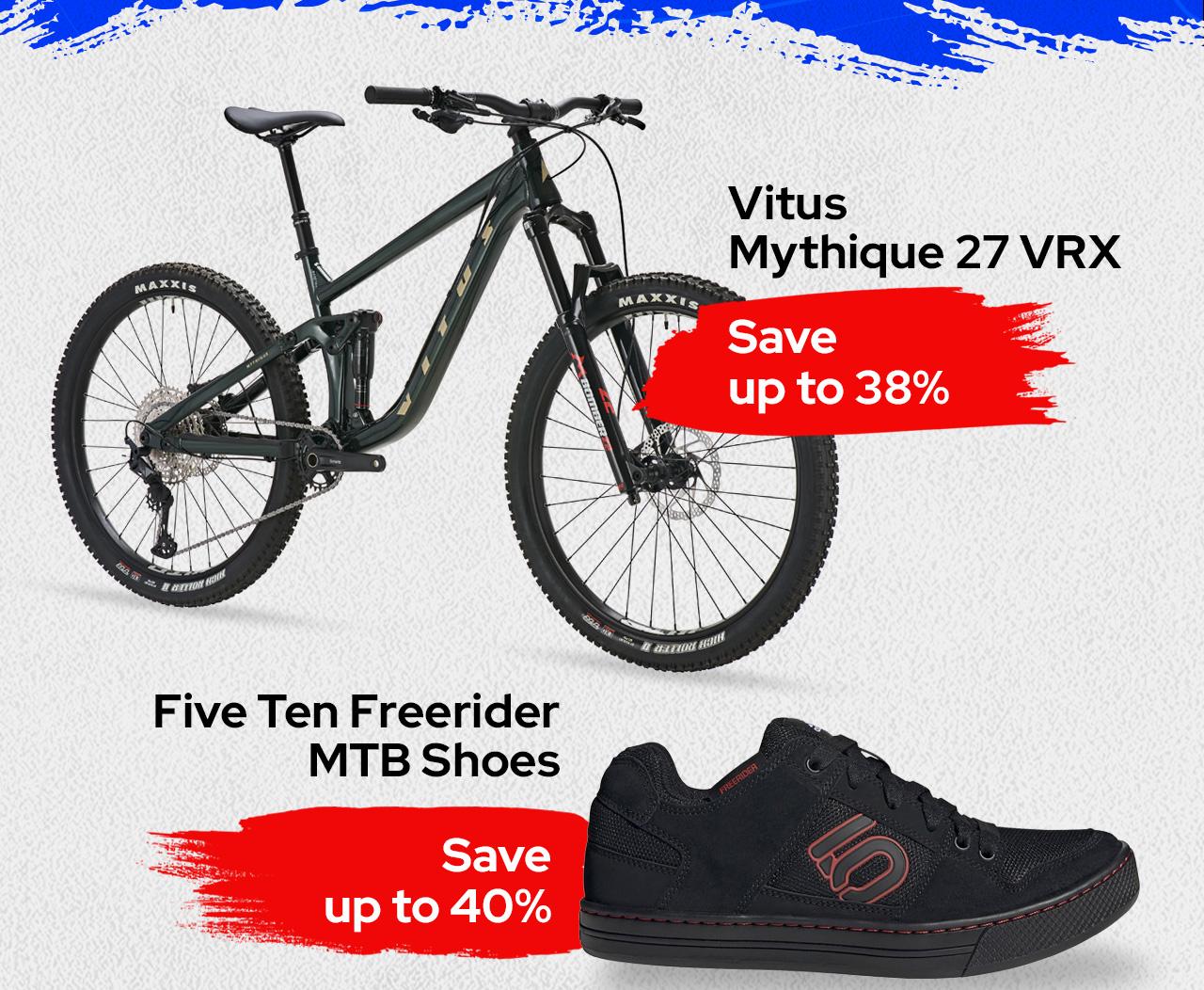 Vitus Mythique 27 VRX Mountain Bike / Five Ten Freerider MTB Shoes