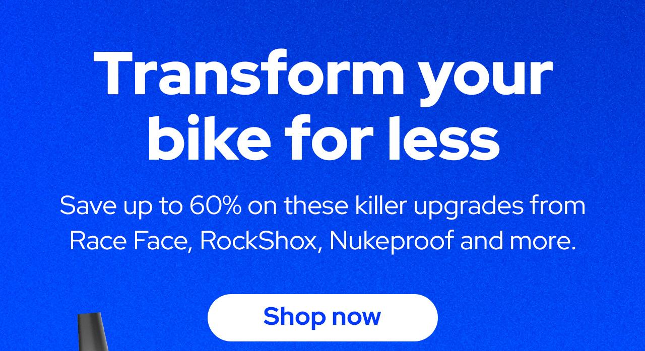 Transform your bike for less