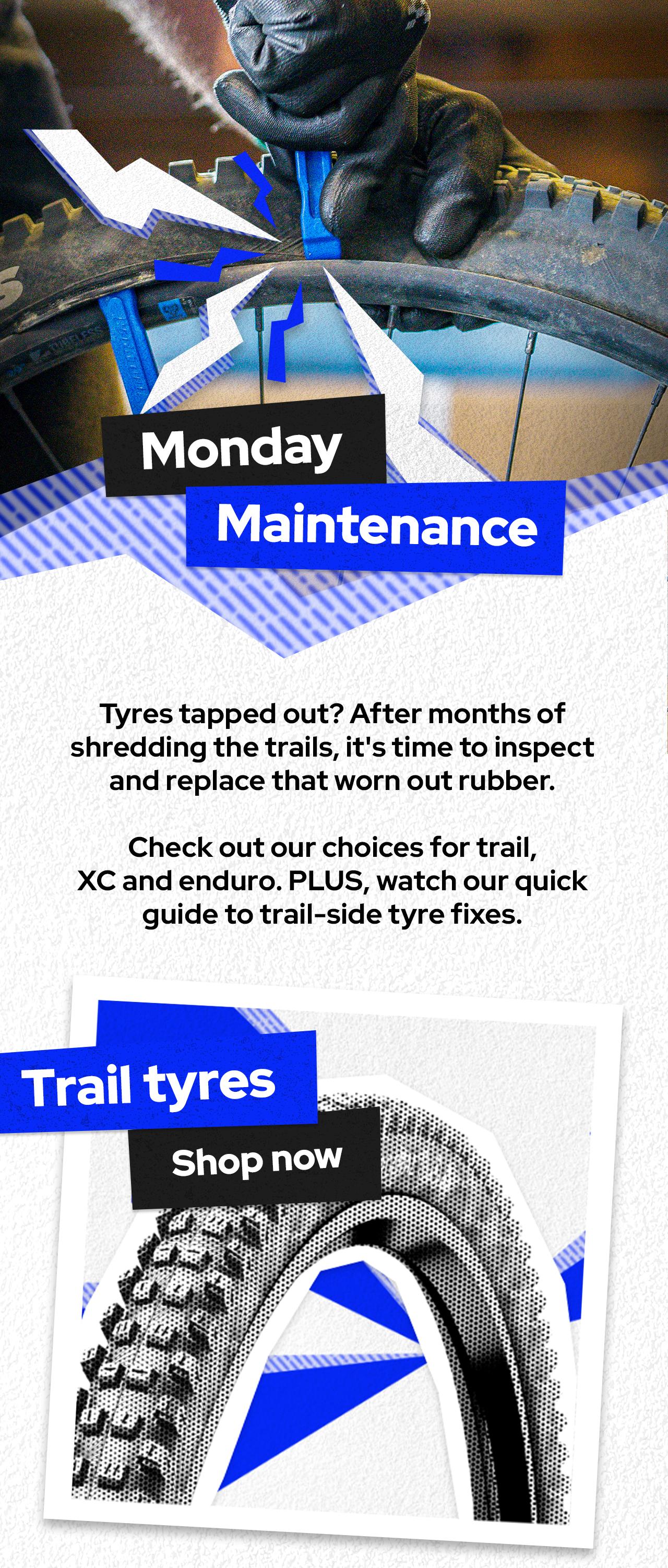 Trail tyres - shop now