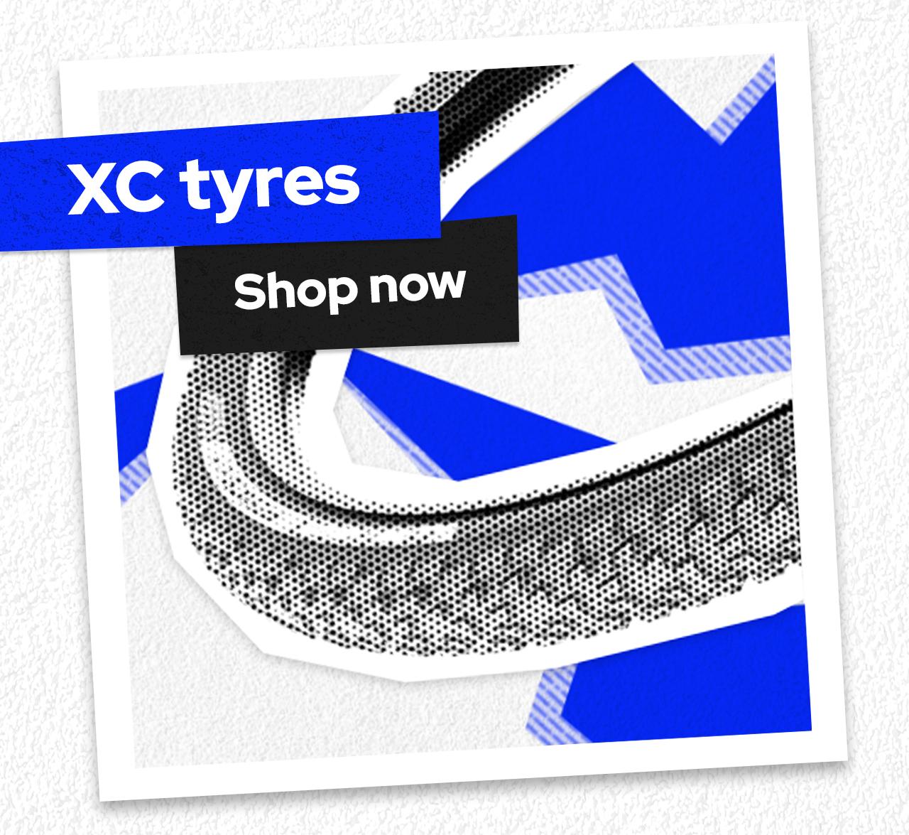 XC tyres - shop now