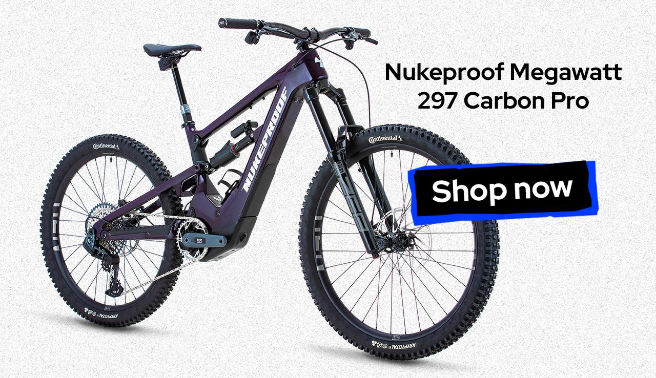 Nukeproof Megawatt 297 Carbon Pro GX Eagle AXS Powertrain Bike - Shop now