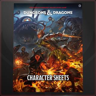 2024 D&D Character Sheets