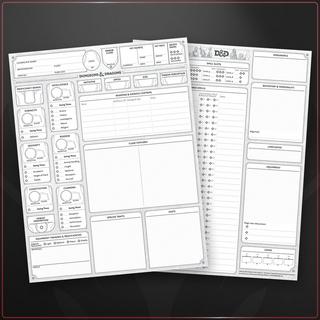 2024 D&D Character Sheets