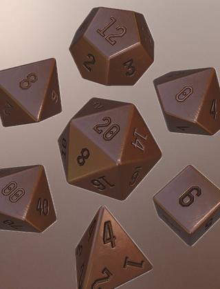 Blacksmith's Dice Pack: Bronze