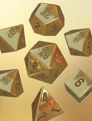 Blacksmith's Dice Pack: Gold