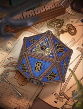 The Golden Vault Digital Dice Set