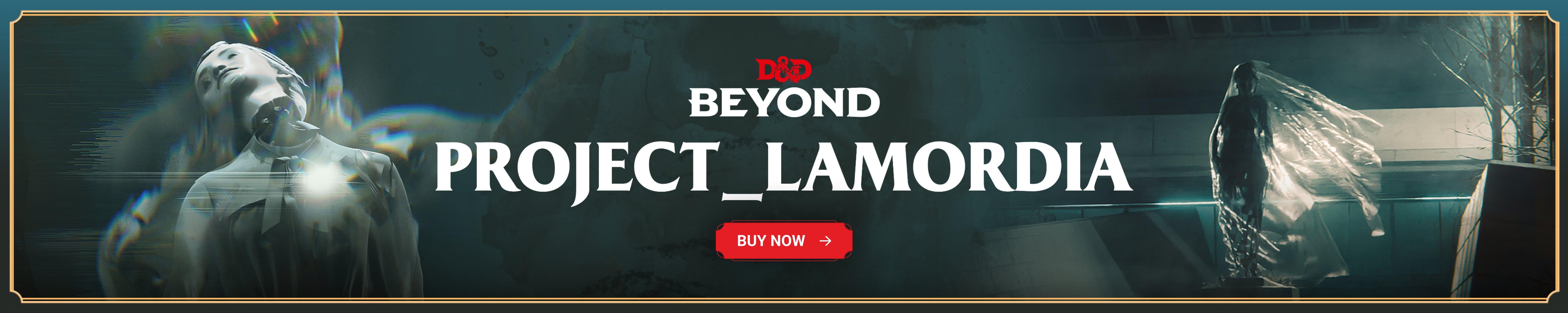 Ravenloft - Project_Lamordia Banner Buy Now