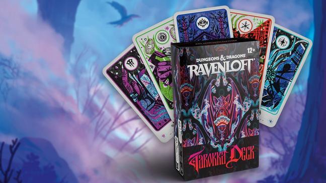 Spin Fate into Your Games with the Ravenloft: The Horrors Within Tarokka Deck