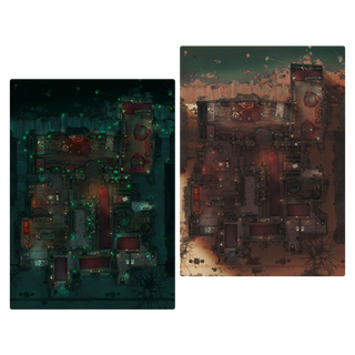 Haunted Dockside Tavern Digital Map & Reveal Pack