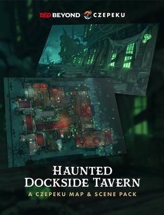 Haunted Dockside Tavern Digital Map & Reveal Pack