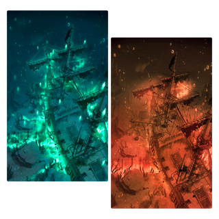 Haunted Ghost Ship Digital Map & Reveal Pack