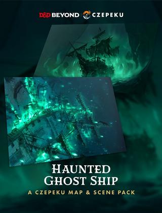Haunted Ghost Ship Digital Map & Reveal Pack