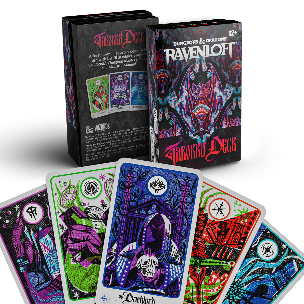 Ravenloft: The Horrors Within Tarokka Deck