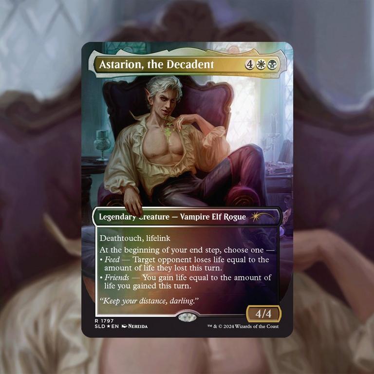 Secret Lair x Dungeons & Dragons®: Astarion's Thirst Foil Secret Lair x Dungeons & Dragons®: Astarion's Thirst Foil