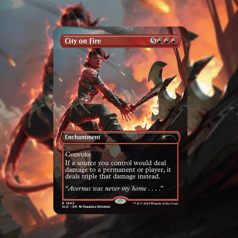 Secret Lair x Dungeons & Dragons®: Karlach's Rage Foil Secret Lair x Dungeons & Dragons®: Karlach's Rage Foil