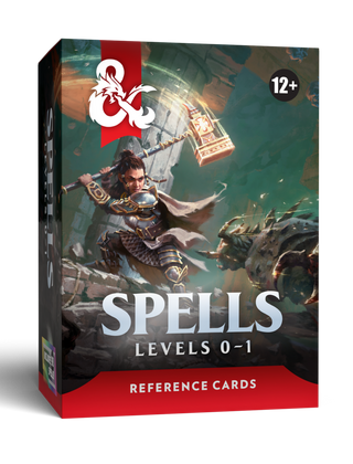 Spell Reference Cards: Levels 0–1