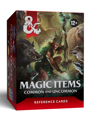 Magic Item Reference Cards: Common and Uncommon