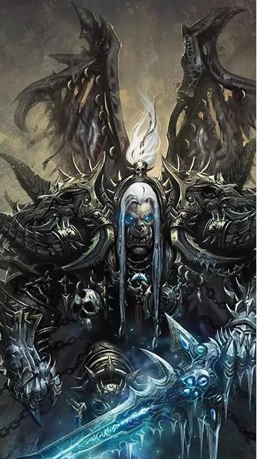 Death Knight klasės iliustracija