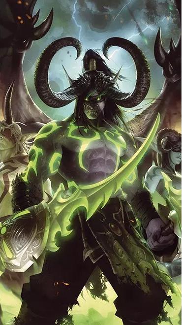 Demon Hunter klasės iliustracija